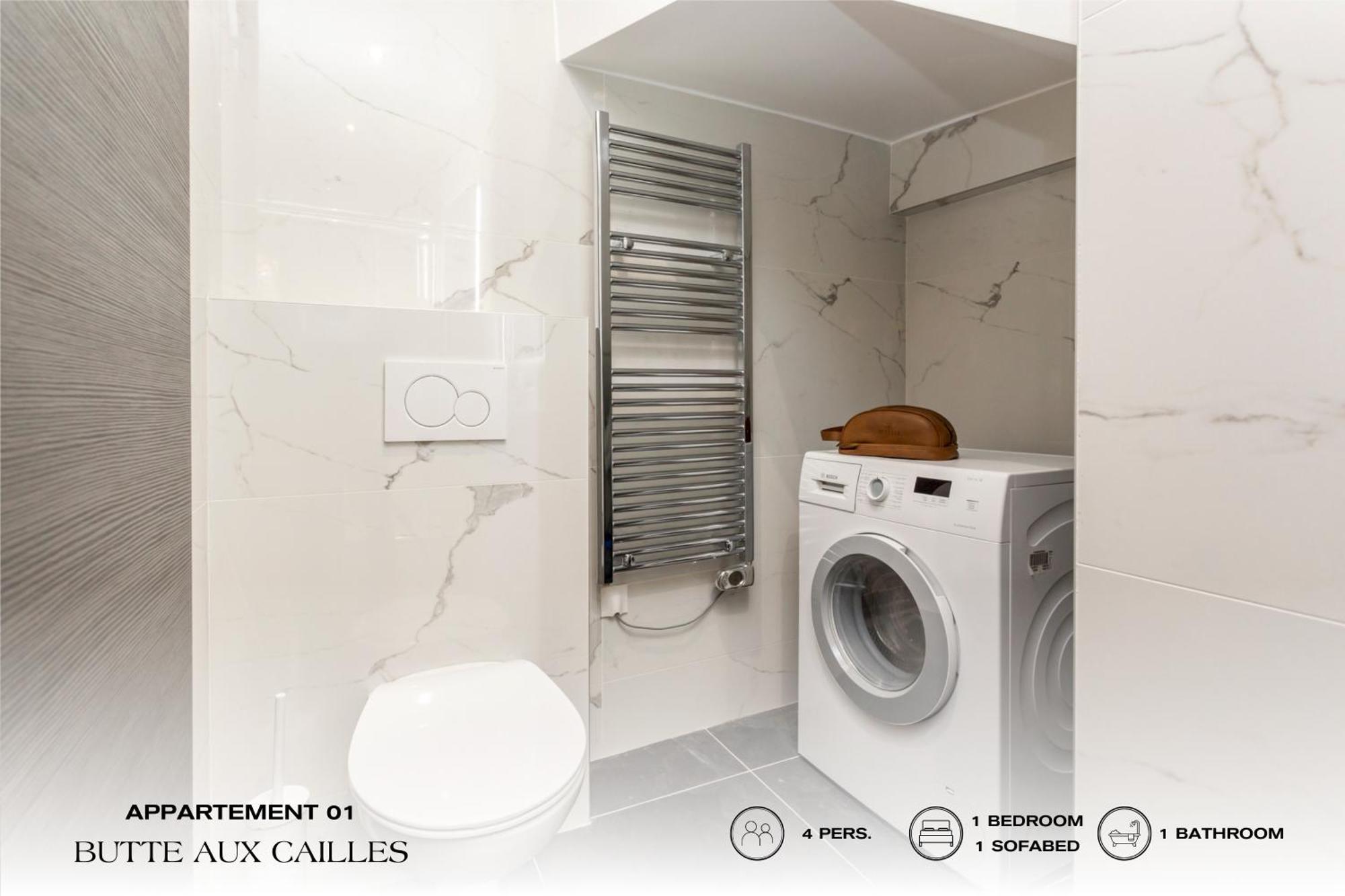 Ferienwohnung Beauquartier - Butte Aux Cailles I Paris Exterior foto
