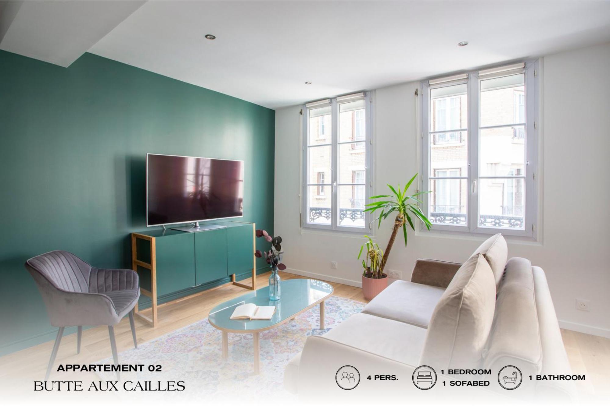 Ferienwohnung Beauquartier - Butte Aux Cailles I Paris Exterior foto
