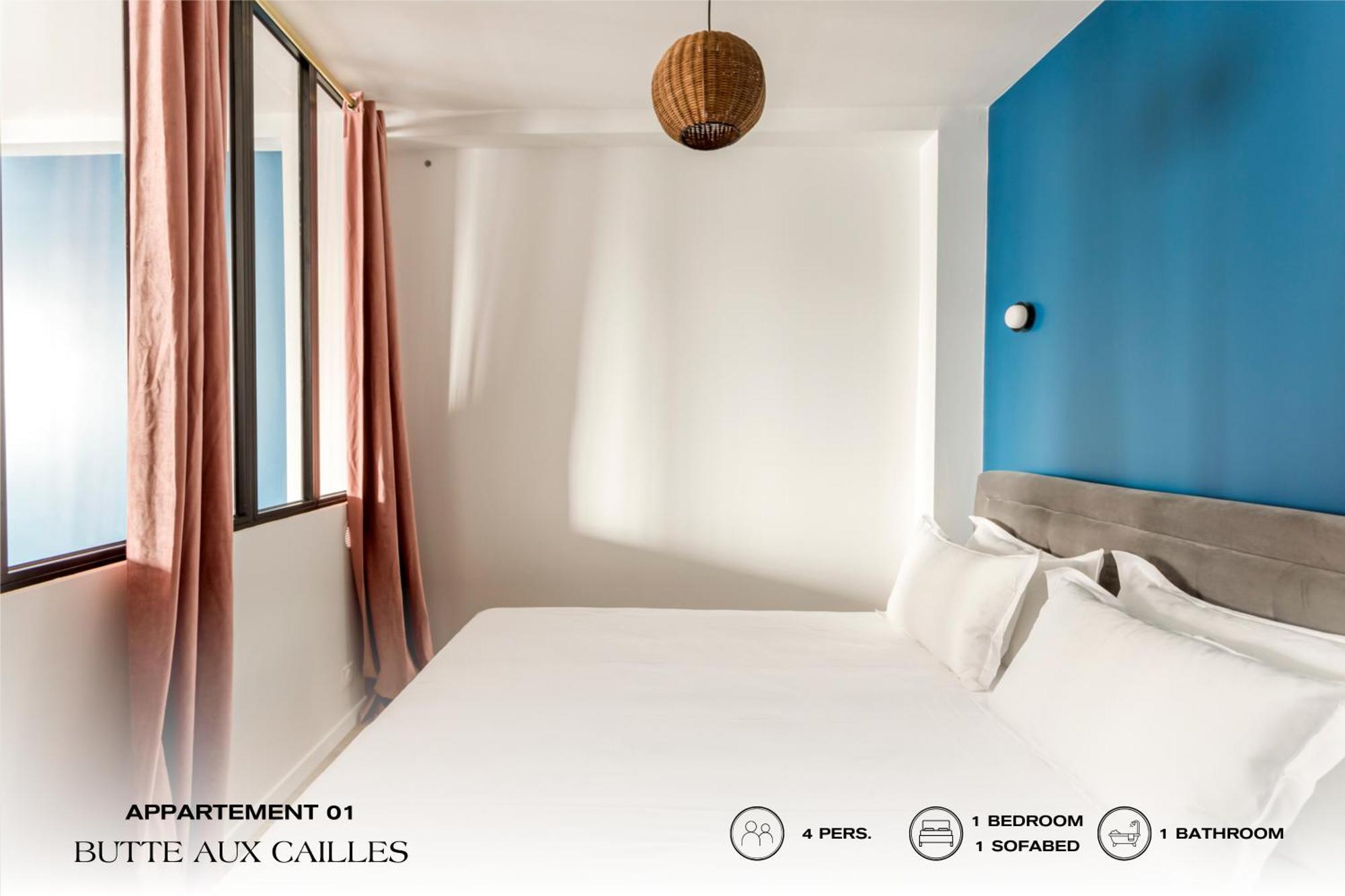 Ferienwohnung Beauquartier - Butte Aux Cailles I Paris Exterior foto