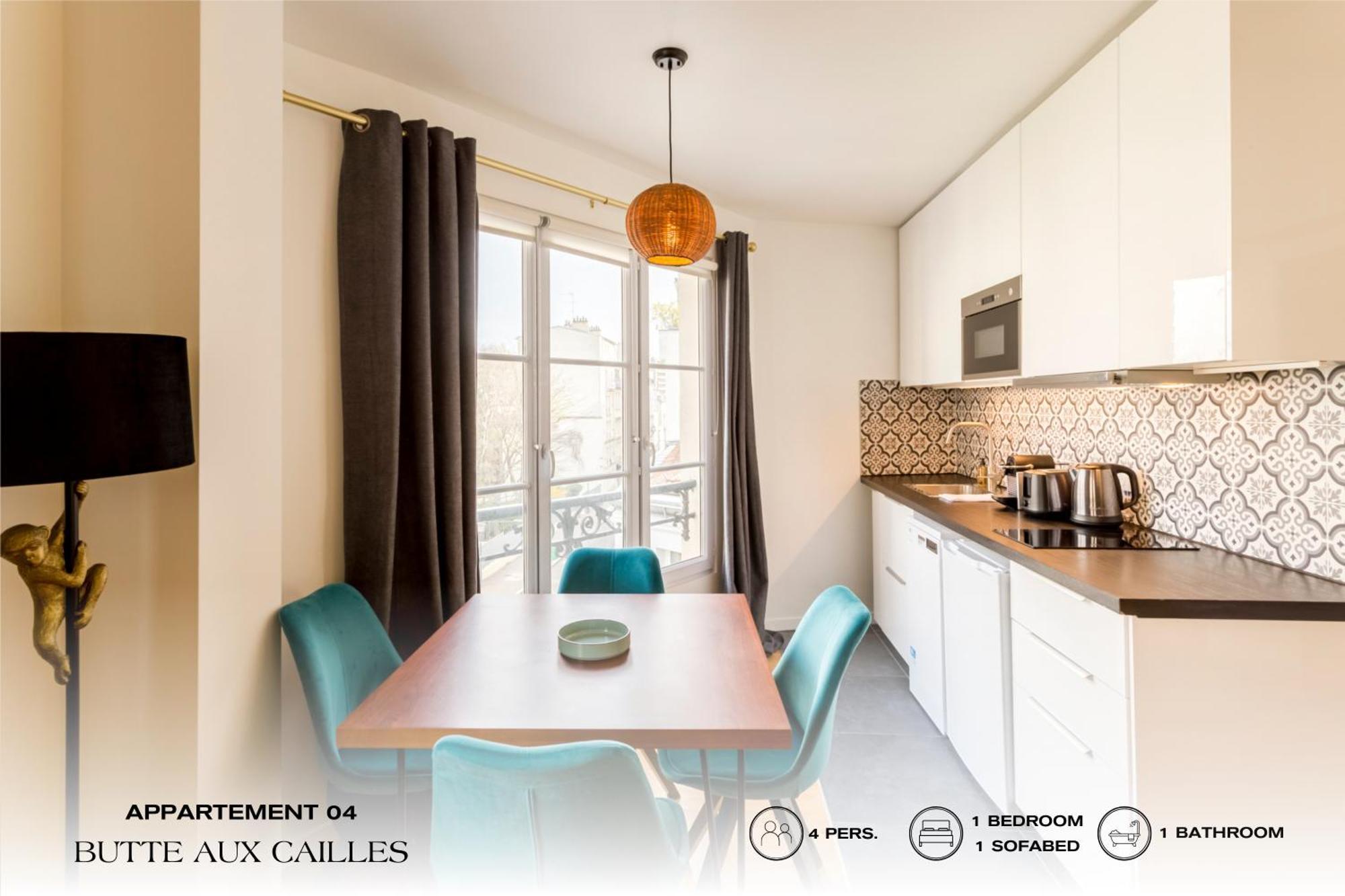 Ferienwohnung Beauquartier - Butte Aux Cailles I Paris Exterior foto