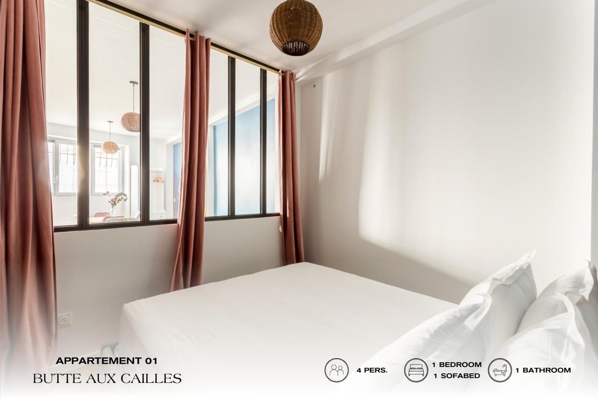 Ferienwohnung Beauquartier - Butte Aux Cailles I Paris Exterior foto