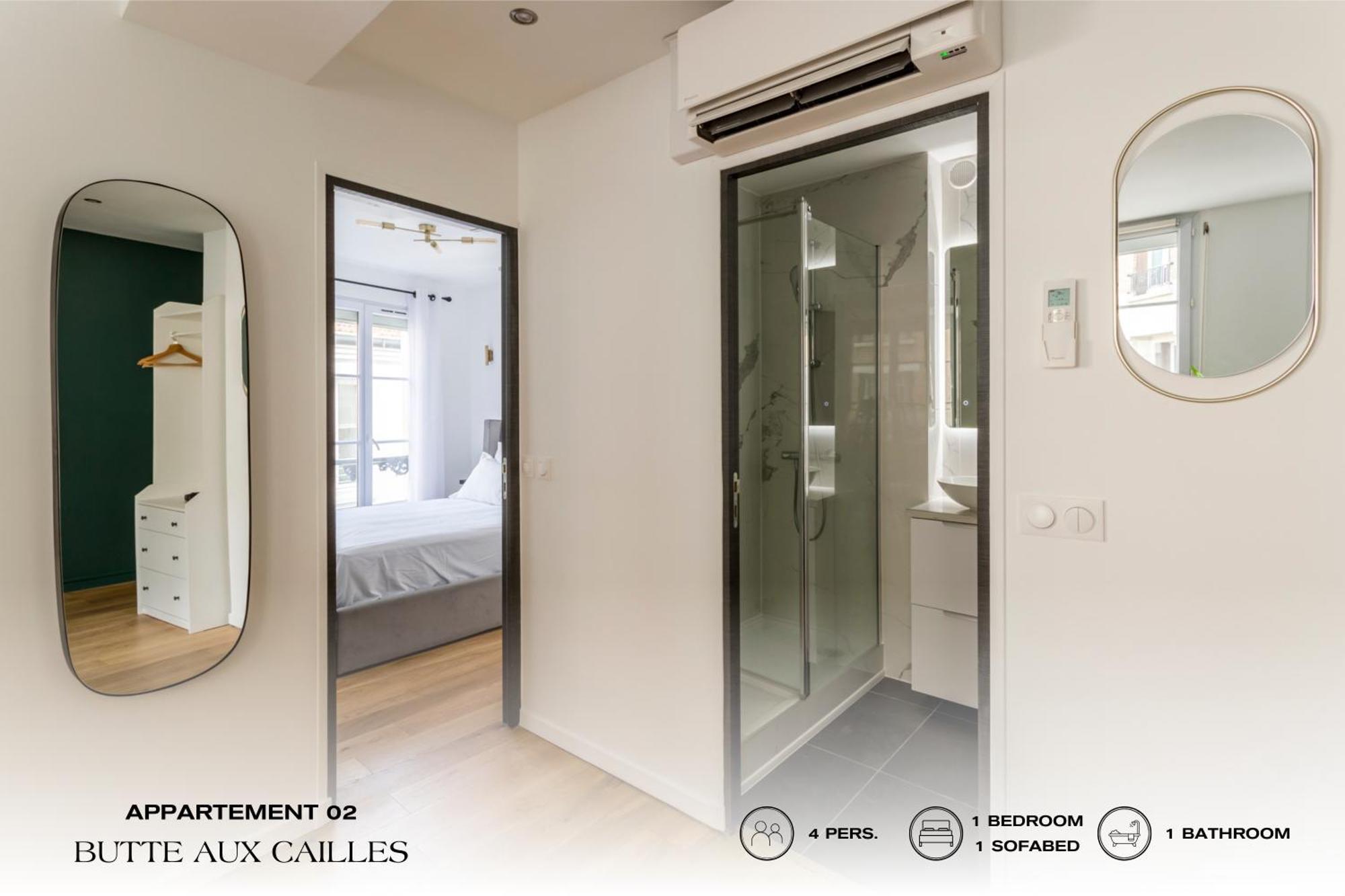 Ferienwohnung Beauquartier - Butte Aux Cailles I Paris Exterior foto