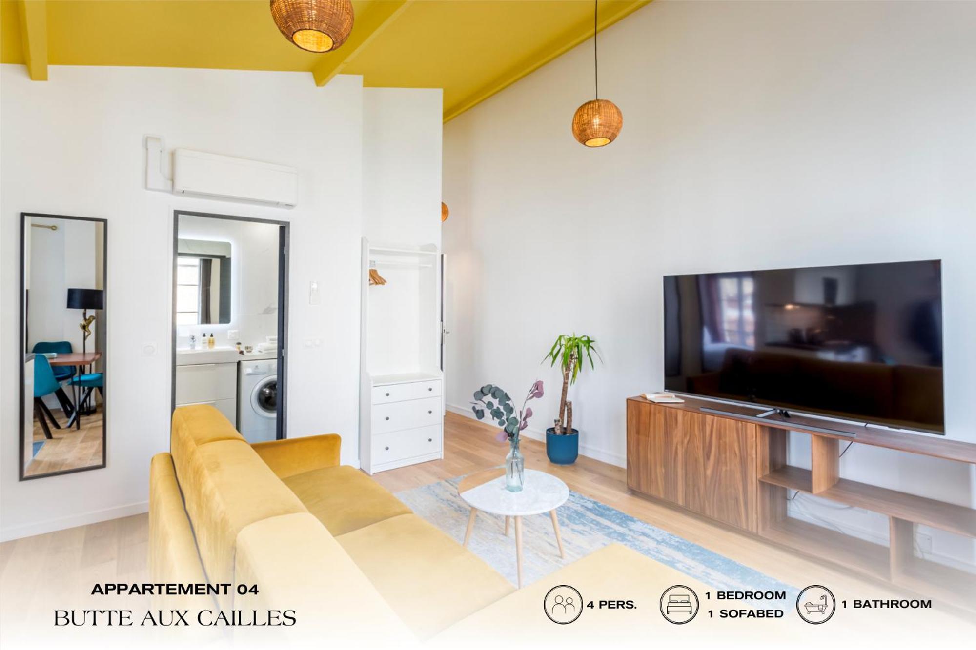 Ferienwohnung Beauquartier - Butte Aux Cailles I Paris Exterior foto