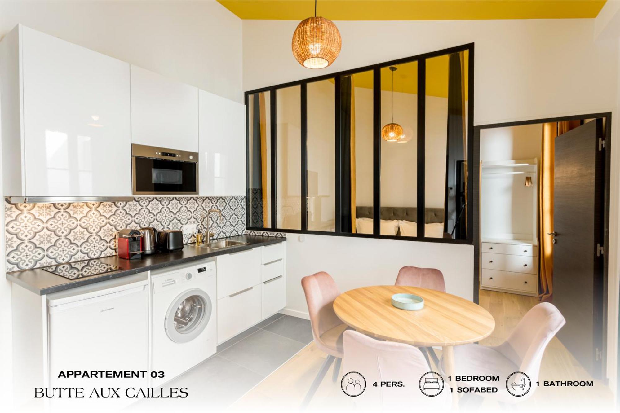 Ferienwohnung Beauquartier - Butte Aux Cailles I Paris Exterior foto