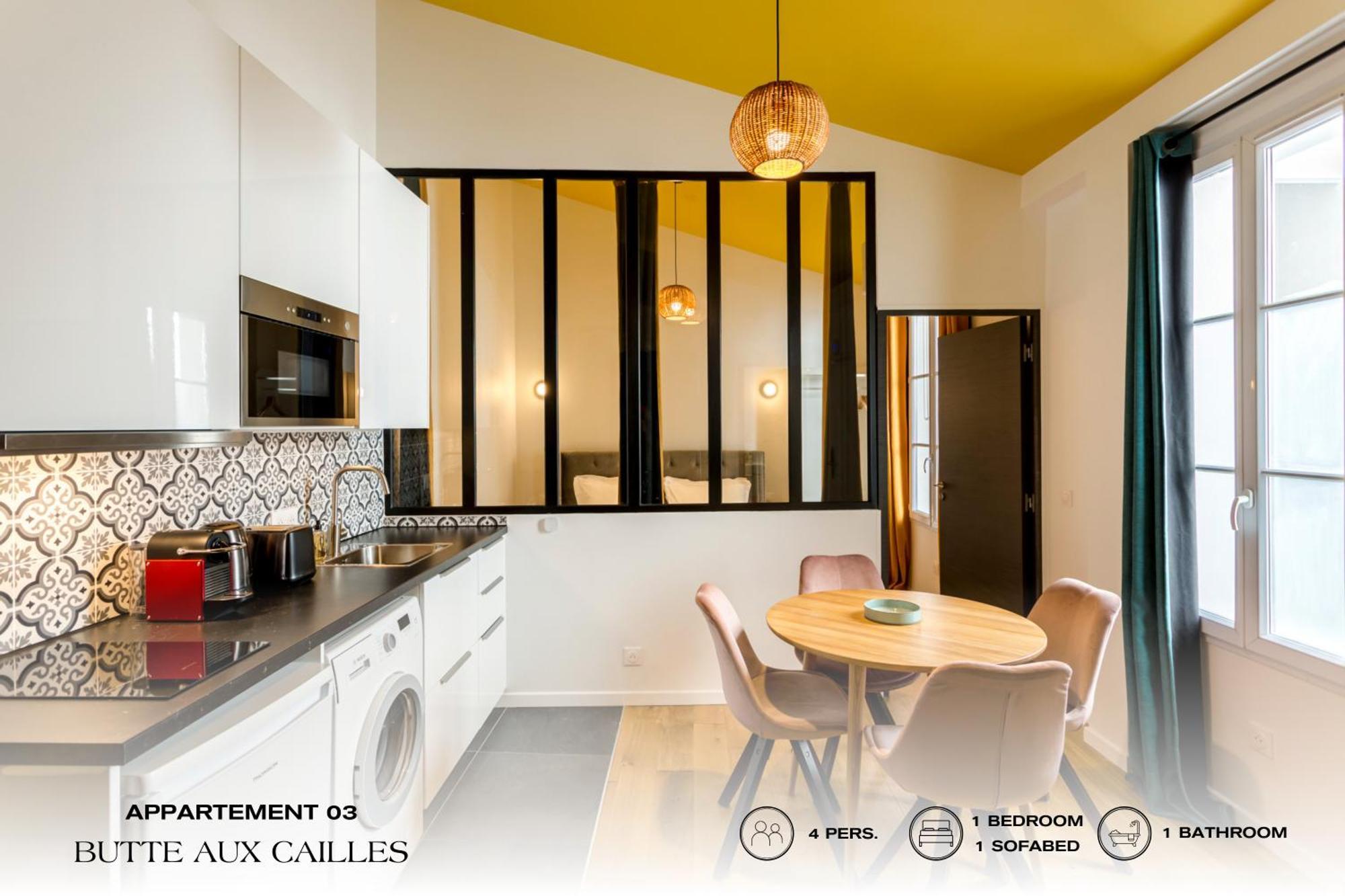 Ferienwohnung Beauquartier - Butte Aux Cailles I Paris Exterior foto