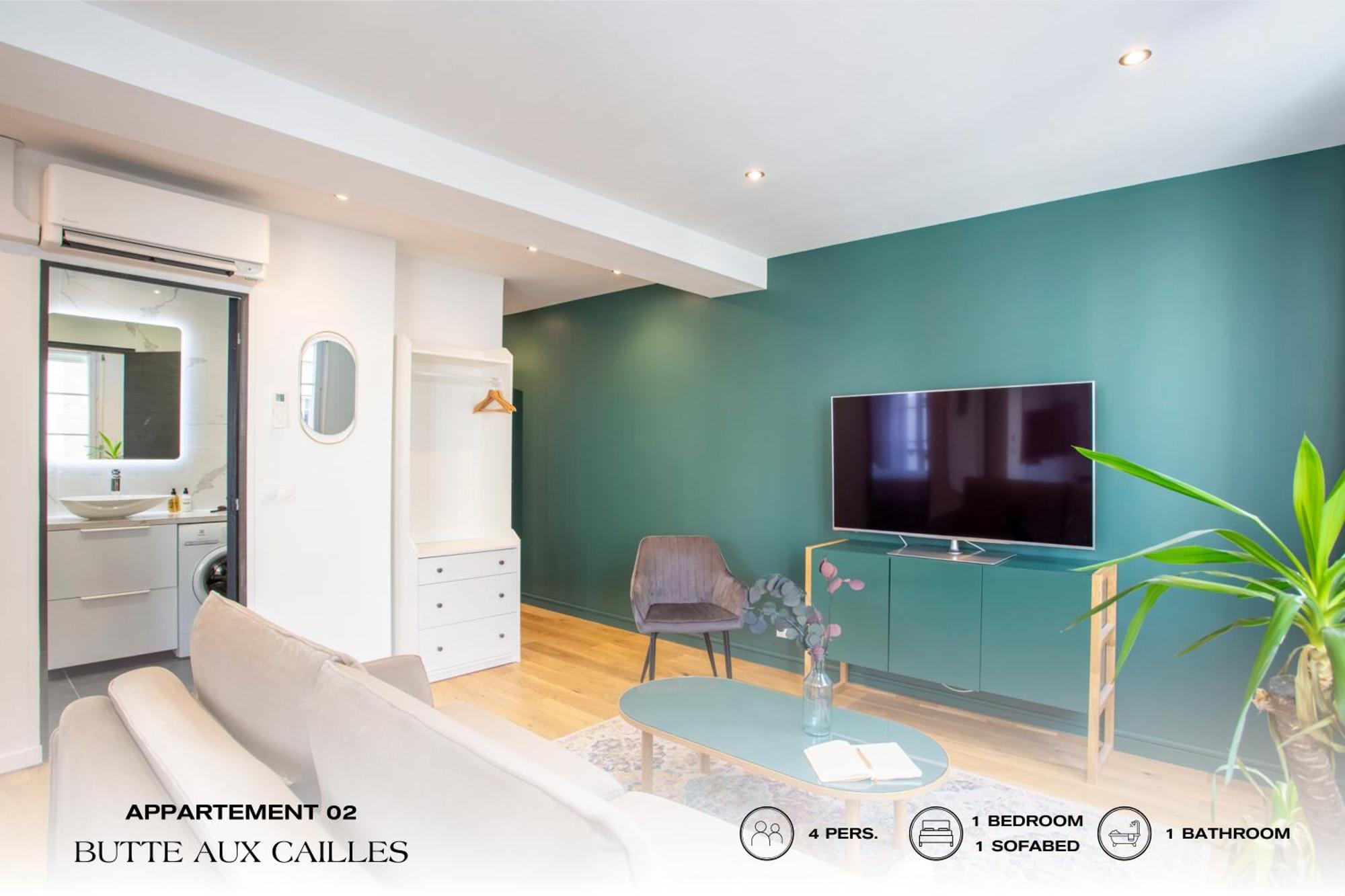 Ferienwohnung Beauquartier - Butte Aux Cailles I Paris Exterior foto