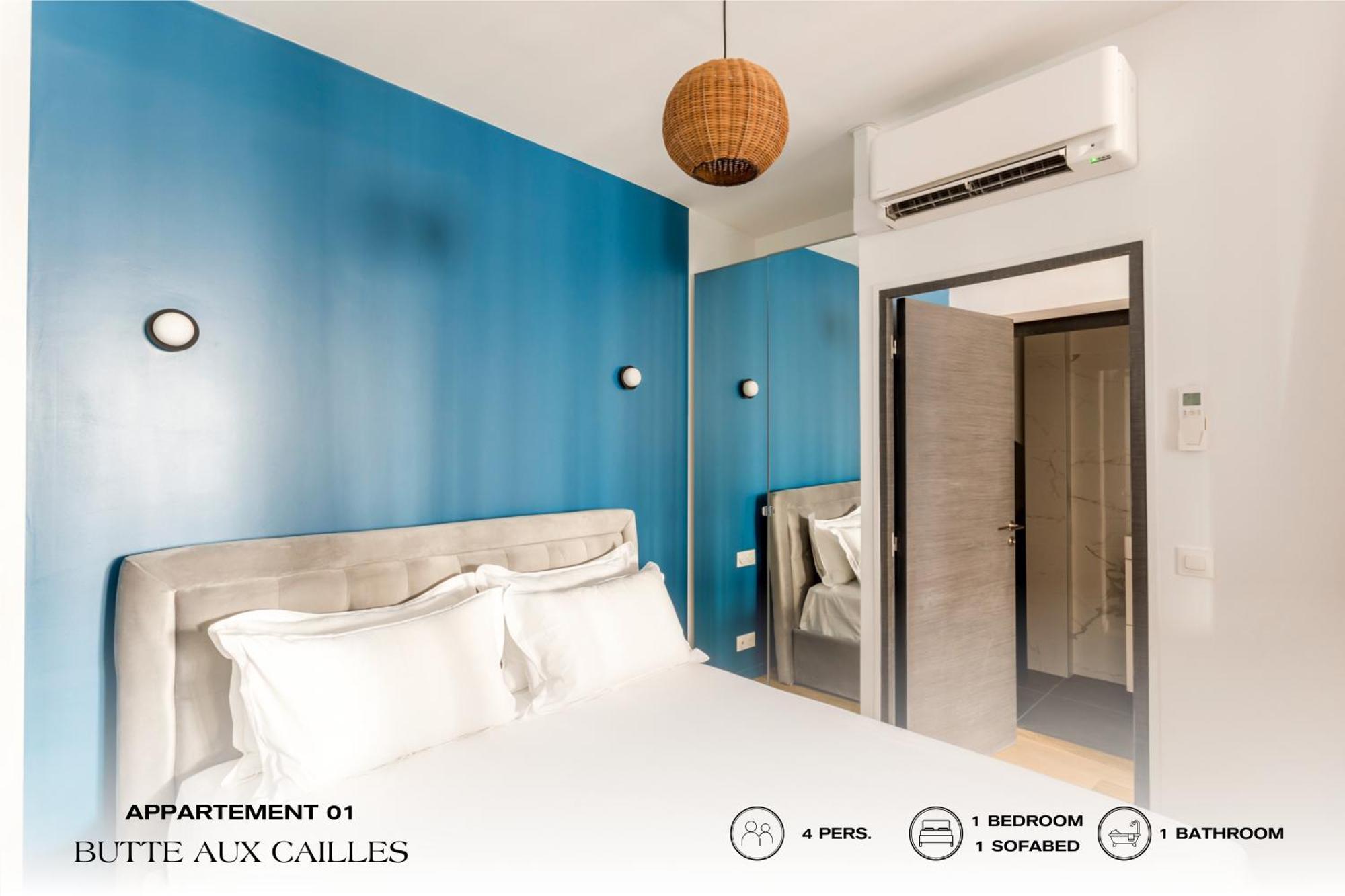 Ferienwohnung Beauquartier - Butte Aux Cailles I Paris Exterior foto