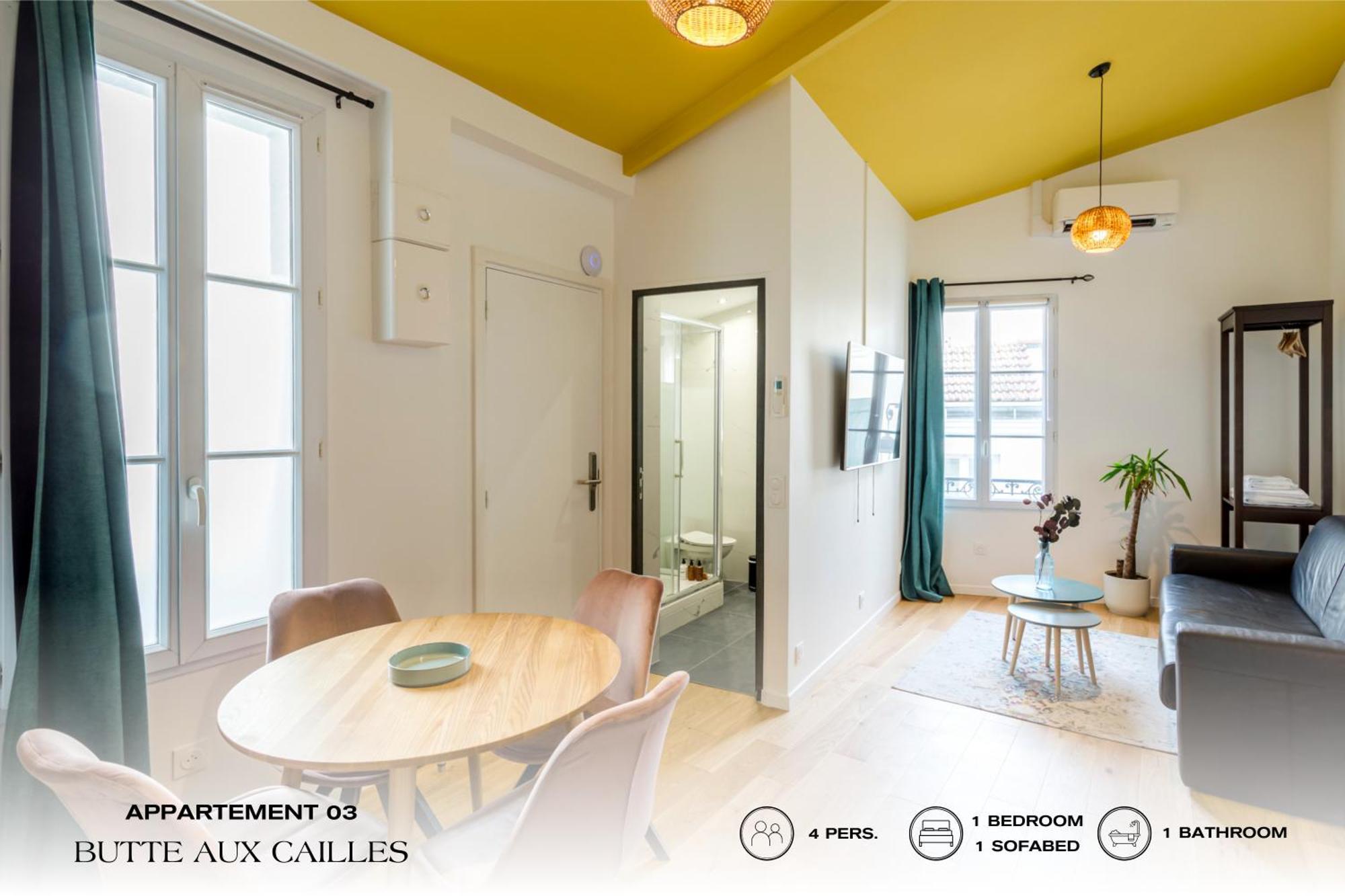 Ferienwohnung Beauquartier - Butte Aux Cailles I Paris Exterior foto