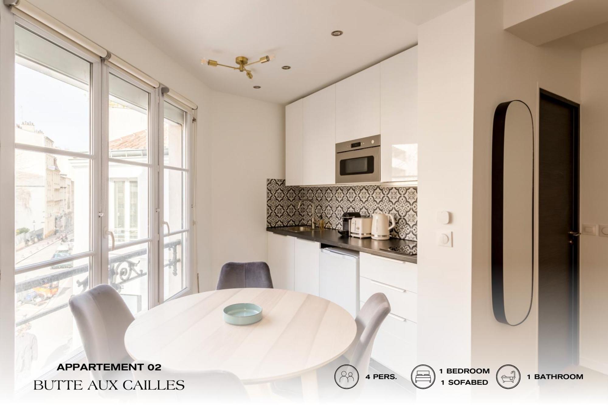 Ferienwohnung Beauquartier - Butte Aux Cailles I Paris Exterior foto